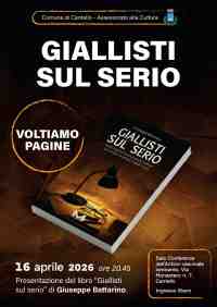Voltiamo Pagine, presentazione del libro Giallisti sul serio di Giuseppe Battarino