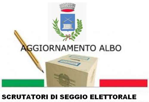 Aggiornamento Albo degli Scrutatori di Seggio Elettorale